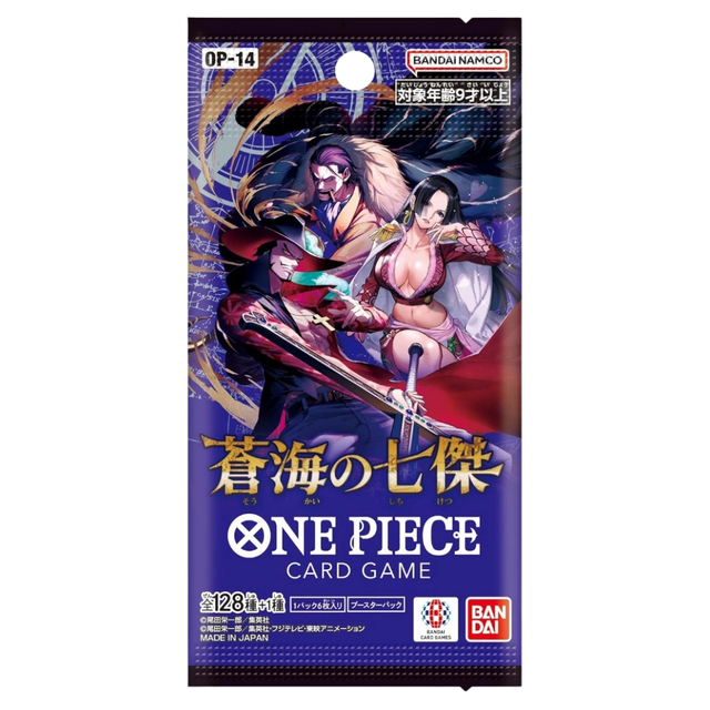 One Piece CG: The Seven Warlords of the Sea [OP-14] - Japanese 