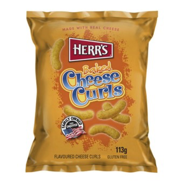 Herr’s Cheese Curls 113g