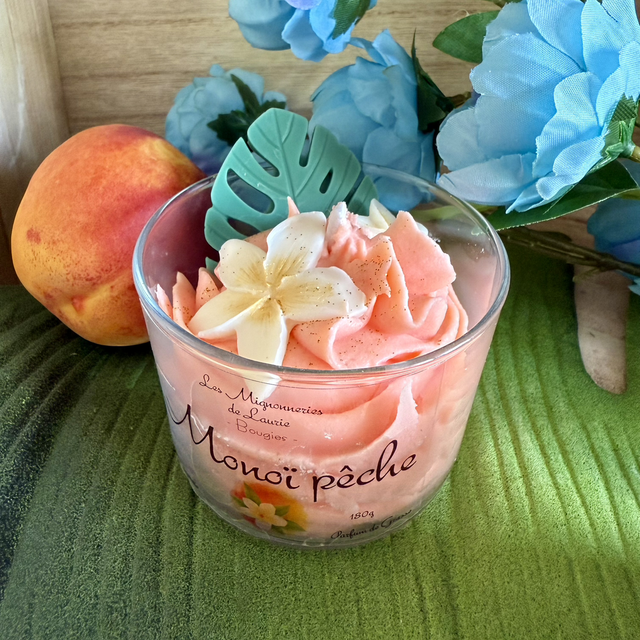 Bougie Monoï Pêche 