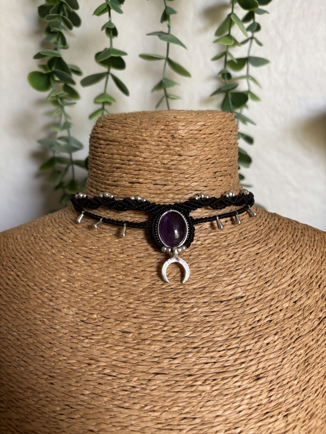 Collier MALVA ARGENTE - Personnalisable