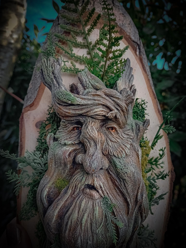 Ent de Printemps - Sculpture Fantastique