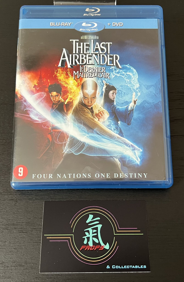 Blu-Ray + DVD : The Last Airbender * Region B * M. Night Shyamalan *