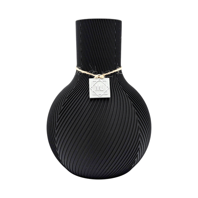 Vase „Black Orbit”