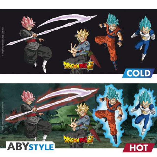 Saiyans vs. Goku Black - Dragon Ball Super - Mug Magica Termica 460 ml 💥😈