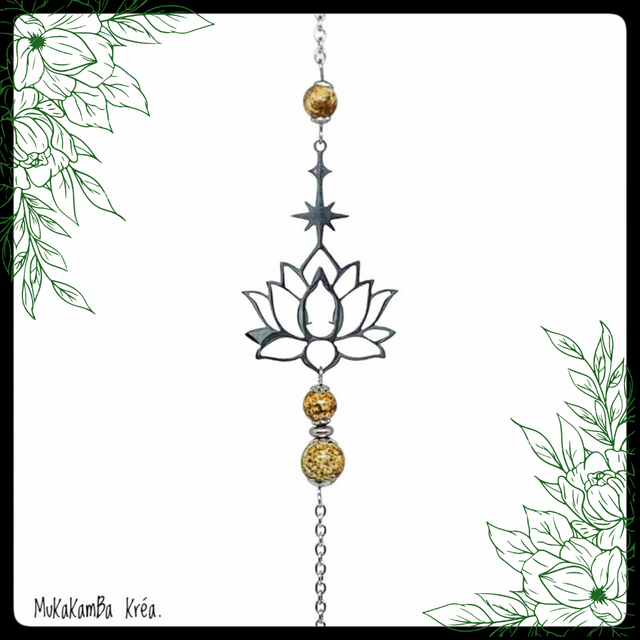 Attrape-soleil Lotus et Bouddha
