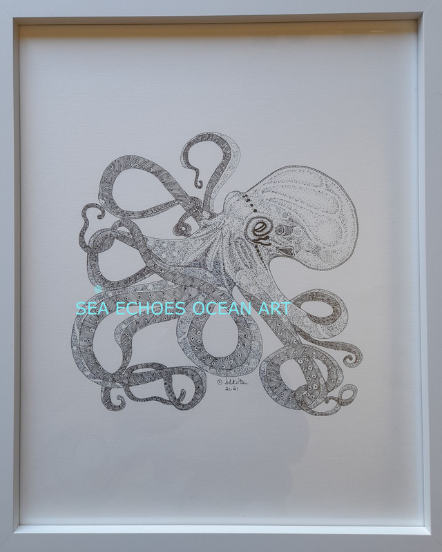 ***SOLD*** - Majesty (Original Ink Drawing)