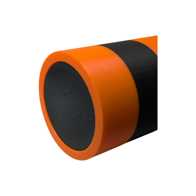 Orange and Black Ground Marker