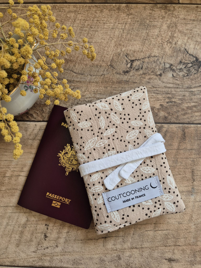 Protège passeport molletonnée - Accessoire de voyage