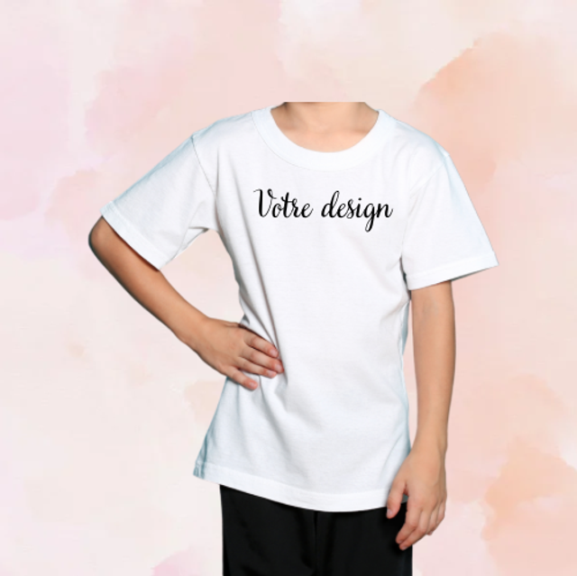 Tee-shirt enfant personnalisable