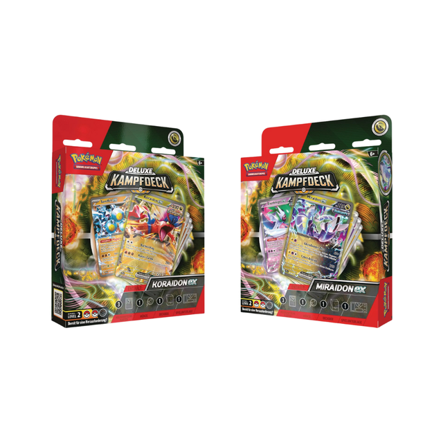 Deluxe Kampfdeck - Koraidon ex / Miraidon ex