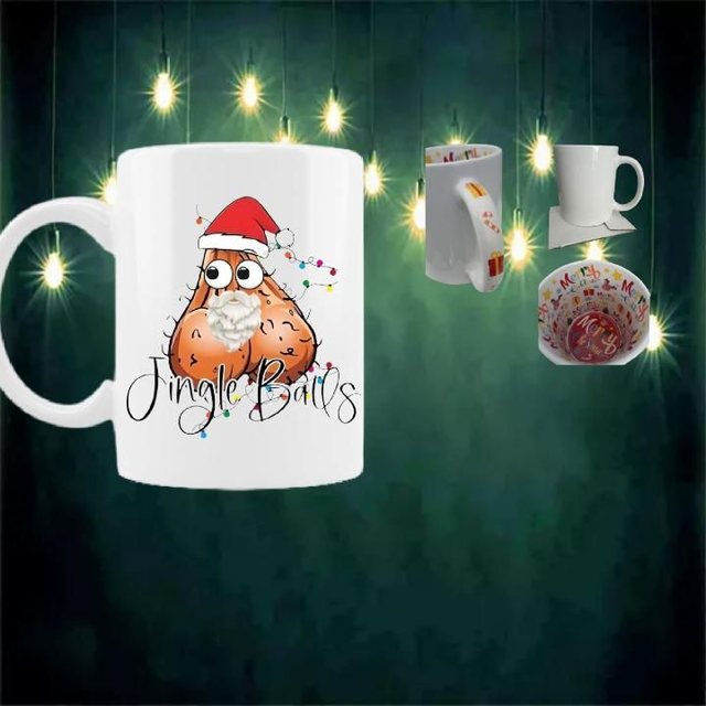 Jingle Balls Mug With Print Inside 