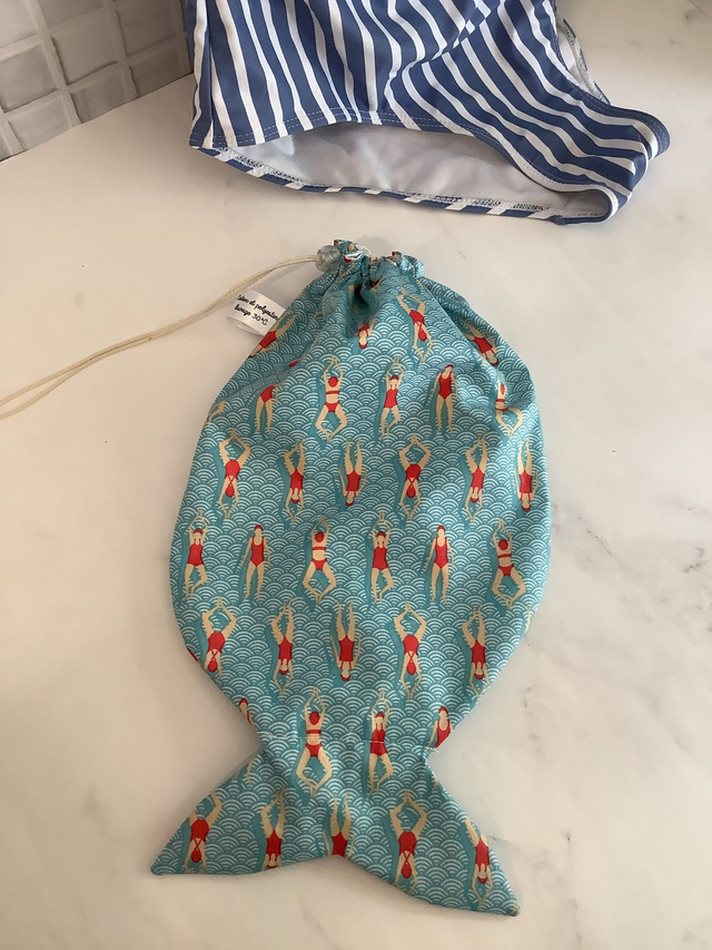 Sac à maillot de bain Poisson 