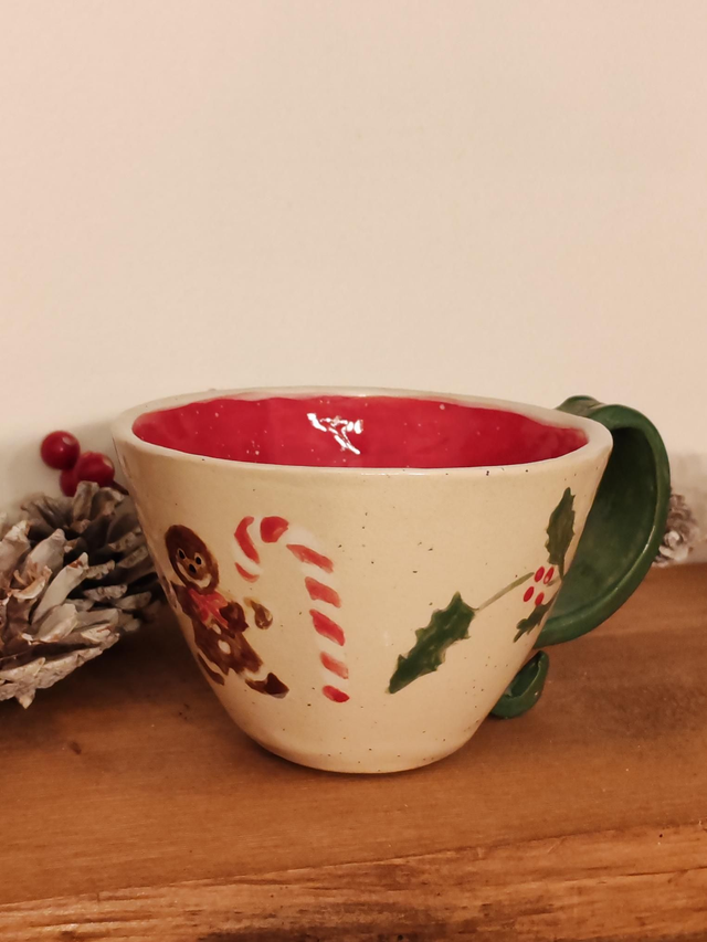 Tasse "petit bonhomme en pain d'épices"