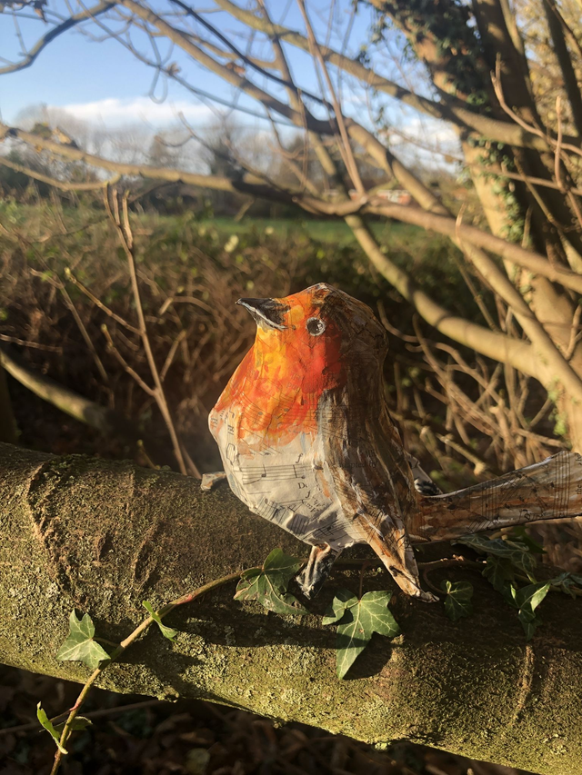 02- 19/01/26 Papier mache bird making workshop part 1