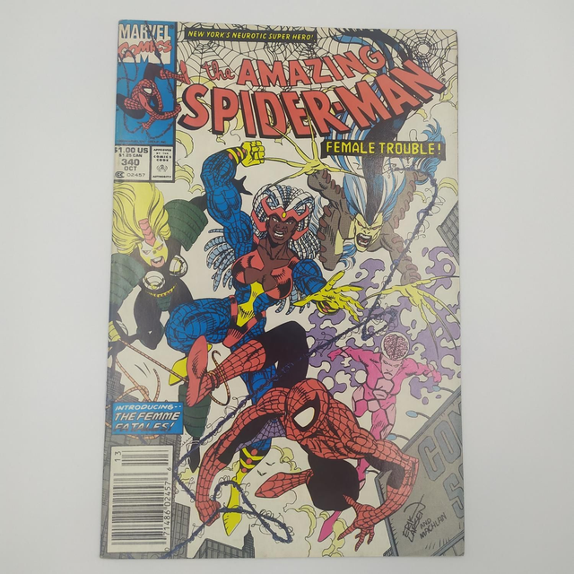 Amazing Spider-Man #340 Newsstand 