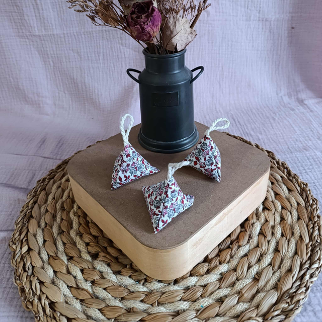 Berlingot de Lavande Léonie Rose Rouge