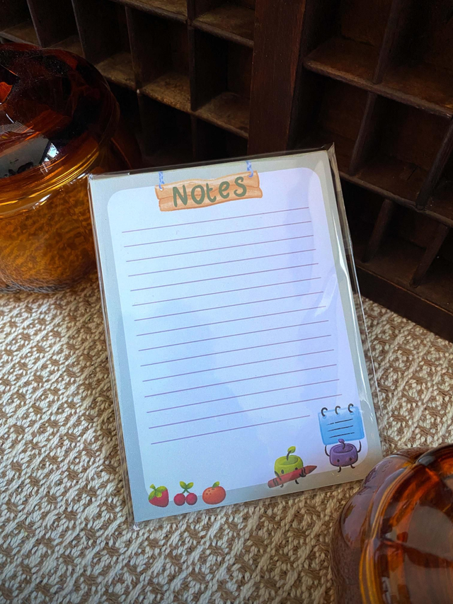 Gardening Sprites Notepad