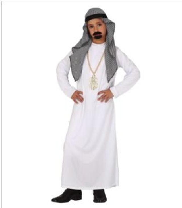 CARNEVALE , COSTUME SCEICCO 7/9 ANNI