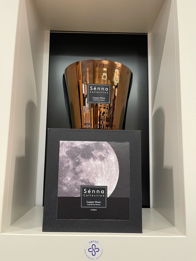 SENNA COLLECTION Cooper Moon Candle Médium