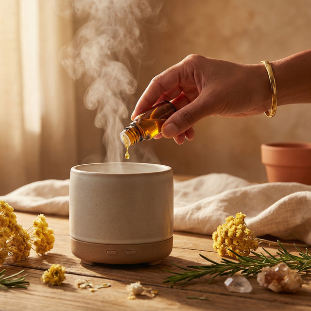 Olio Essenziale di Elicriso – 5 ml 💛 L’essenza preziosa del Mediterraneo