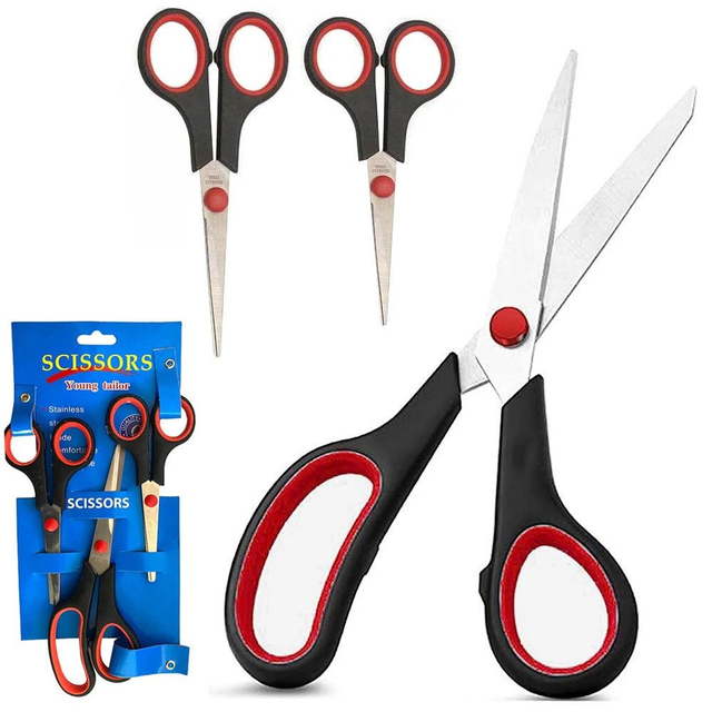 Ciseaux de bureau universels 3 pièces uki set os