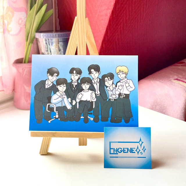 Lot Fanart Enhypen et sticker Engene 