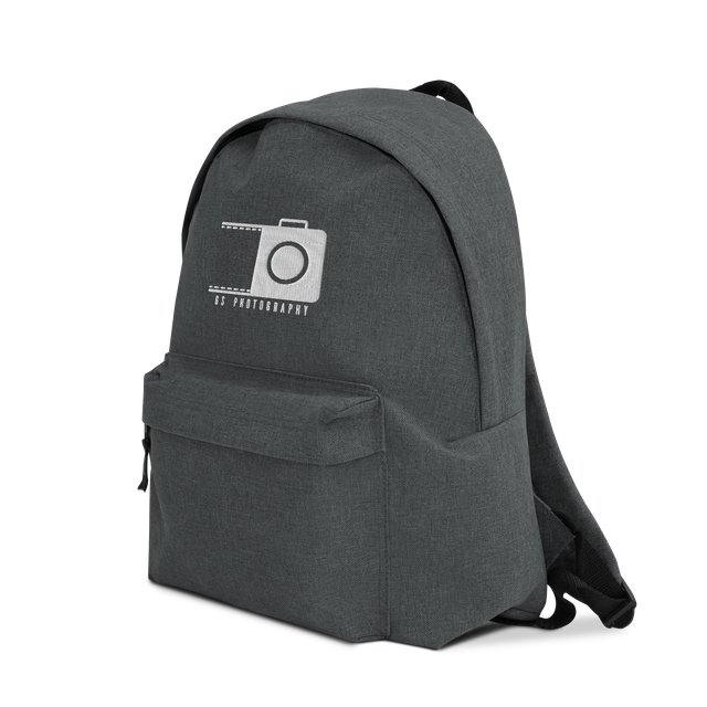 Zaino ricamato con logo GS Photography
