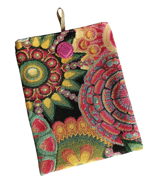 Étui à livre de poche en Jacquard "Mandala" 