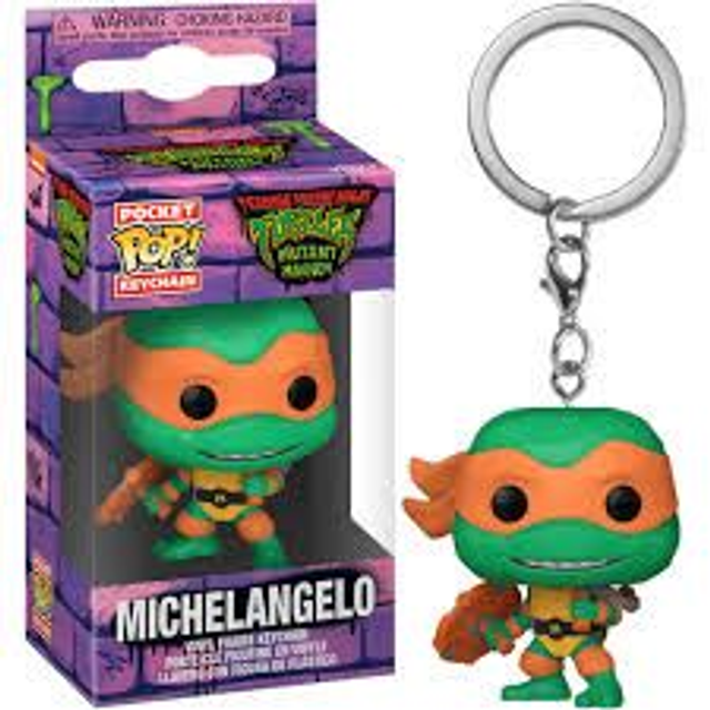 Teenage Mutant Ninja Turtles: Michelangelo Pop! Keychain