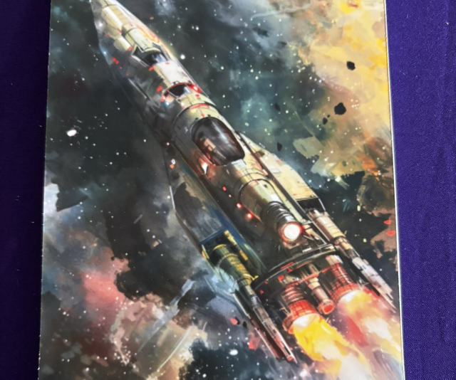 Plain Note Pad Rocket White