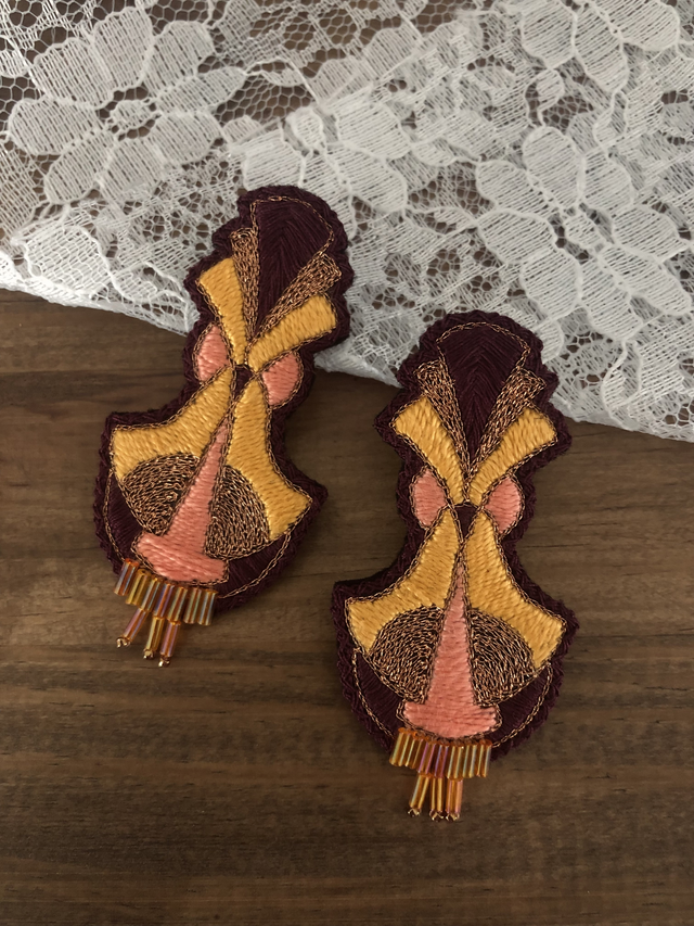 BHAVANI - Jaune/Saumon