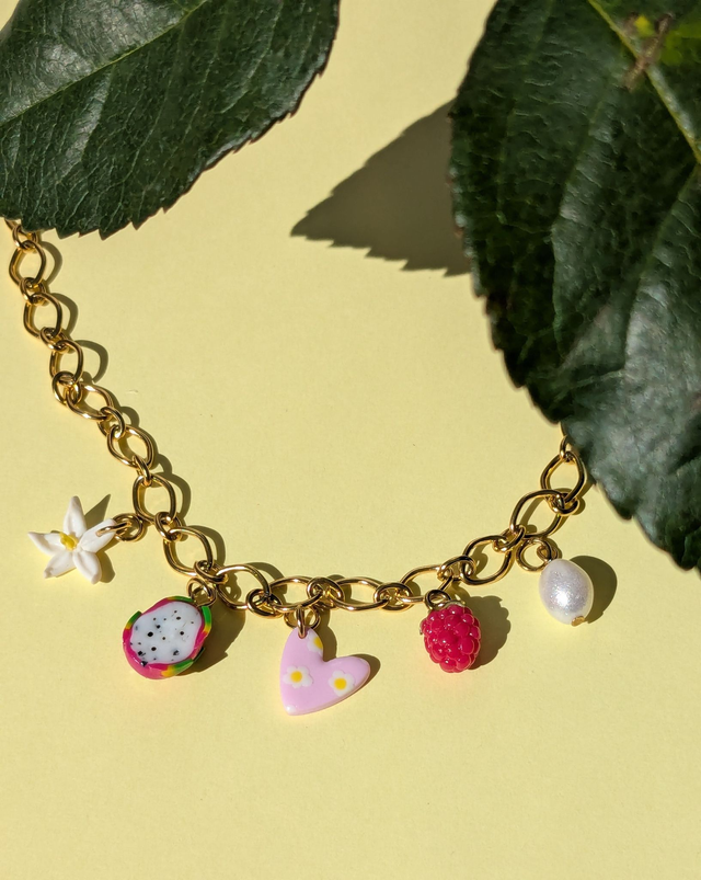 Collier Goldy à personnaliser avec les charms