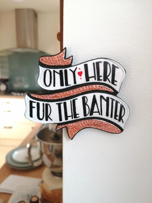 Ribbon Magnets (click here tae choose yer Banter) 