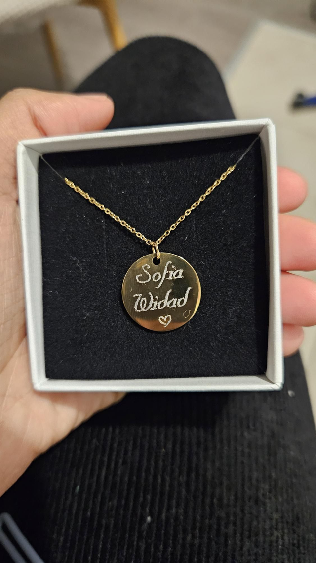 Collier Personnalisé avec Gravure