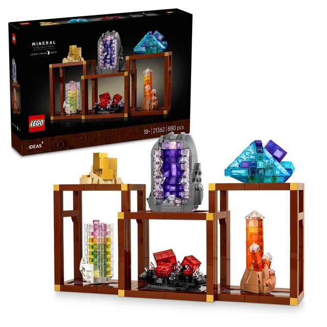 LEGO 21362 Ideas Mineraliensammlung