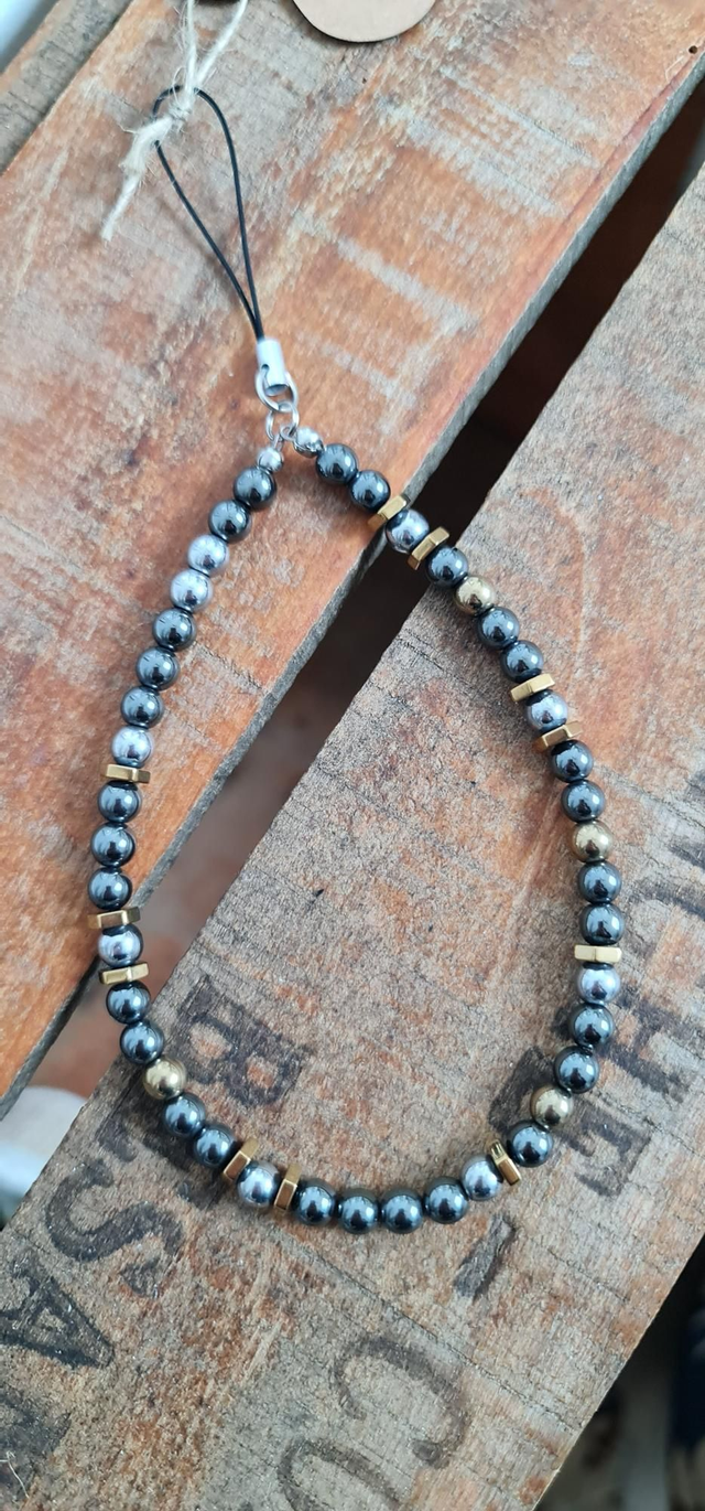 Bijoux de portable en Hématite 