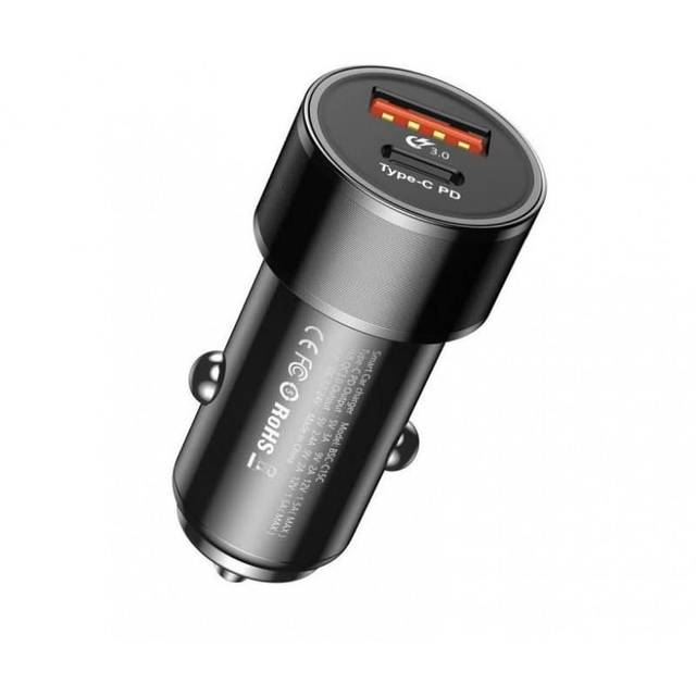 Prise allume cigare USB-A et USB-C