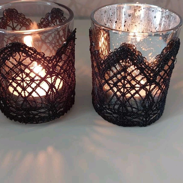 lace tealight 