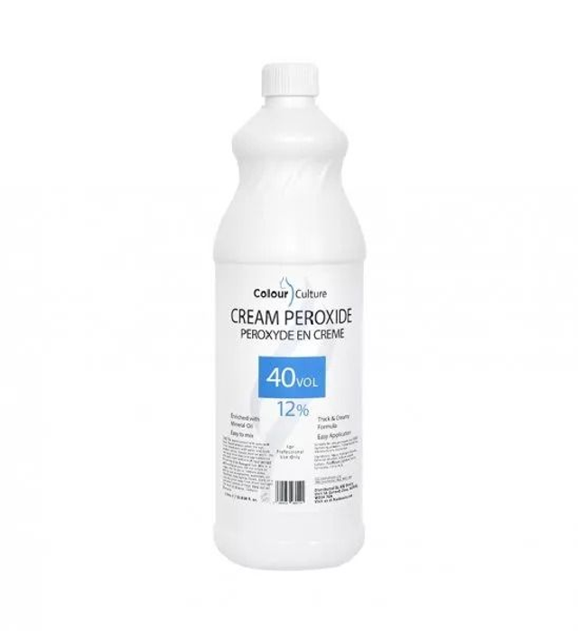  COLOUR CULTURE: CREME PEROXIDE 12% 40 VOL 1000ML