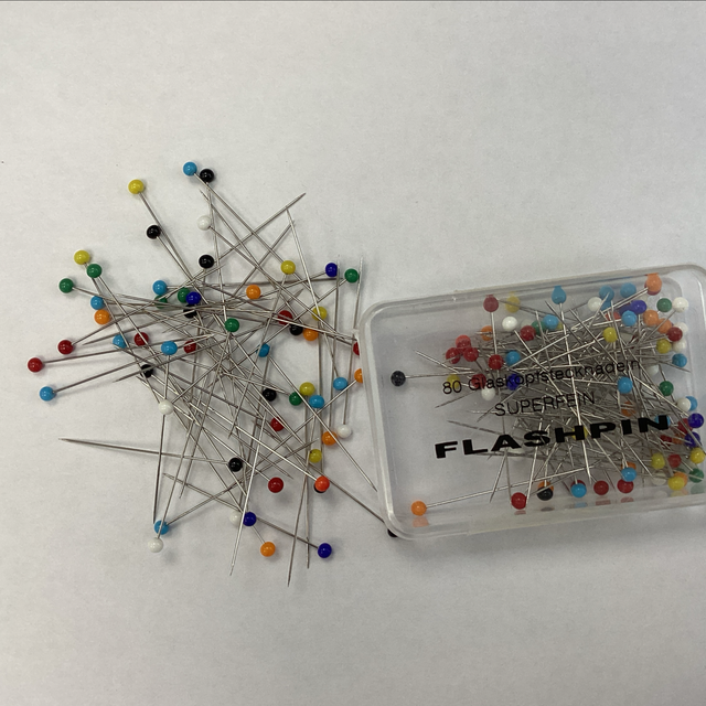 Épingles fines longueur 34 mm