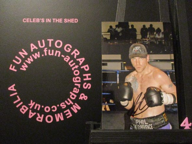 Phil 'The Experience' Gill Authentic Autographed 6x4 Photograph (B4)