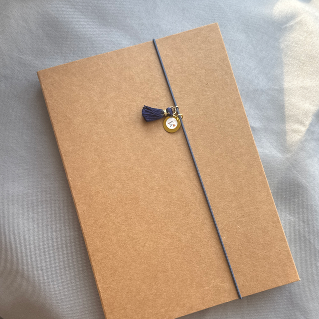 Marque-page Elastique Bleu marine