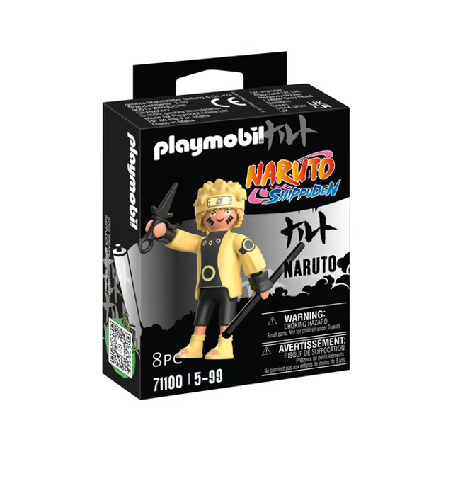 71100 - Playmobil Naruto Shippuden - Figurine Naruto Rikudô Mode Ermite