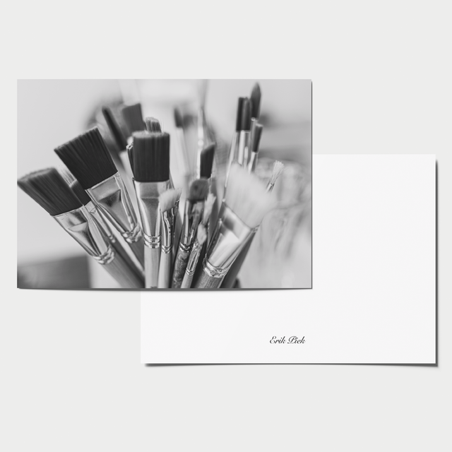 A6 kaart - Verfkwasten