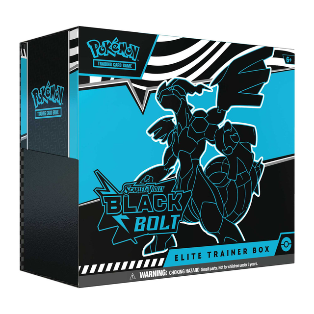 Pokémon TCG: Scarlet &amp; Violet 10.5 - Black Bolt - Elite Trainer Box Zekrom