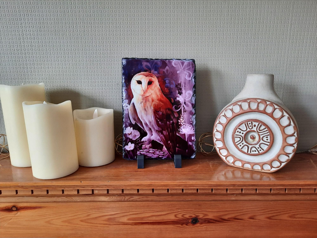 Ancient spirit Owl Slate