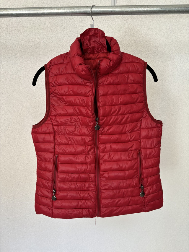 Veste sans manche rouge Trois MK (224)