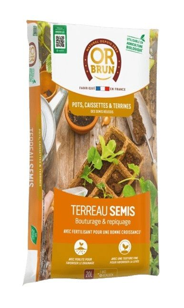 Terreau Semis Or Brun