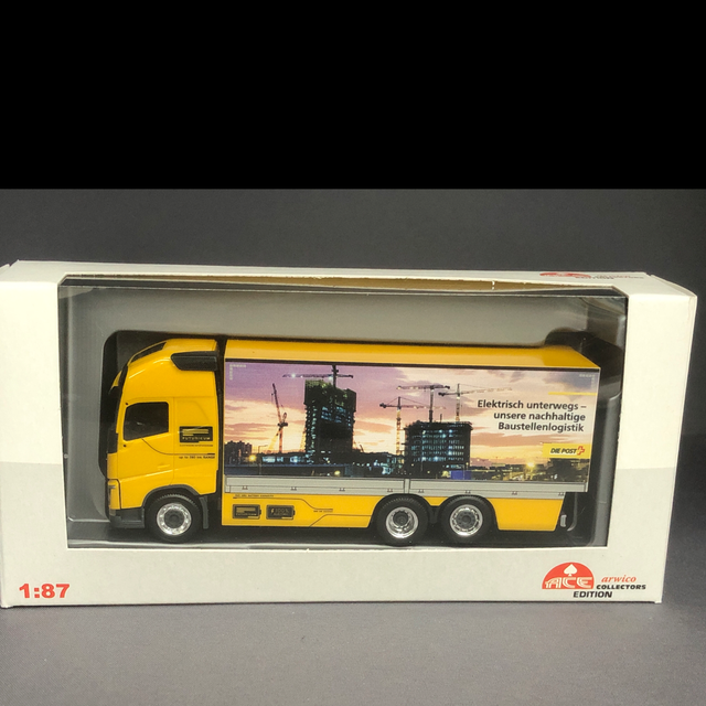 Volvo FH GL XL E-LKW „Die Post“ ACE 7 Arwico 1:87 by Herpa