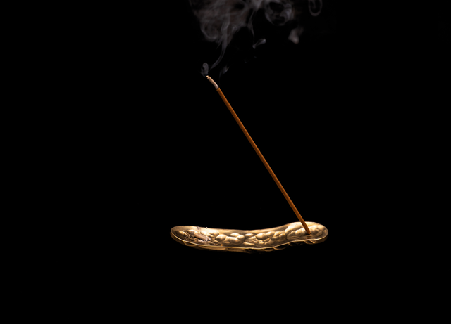 Brass Incense Holder (Short)